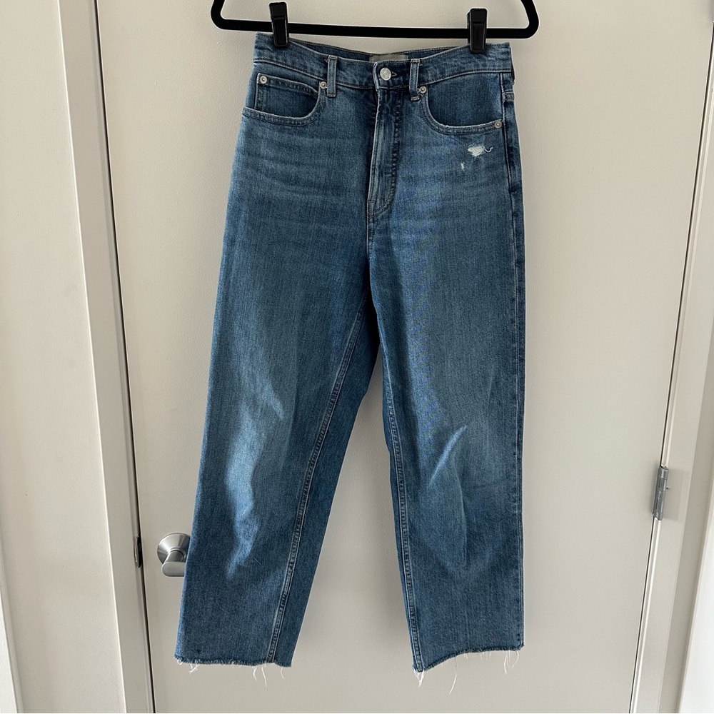 Everlane Organic Cotton High-Waist Jeans